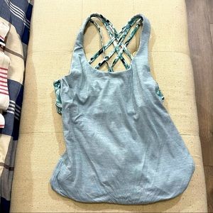 Lululemon built in sports bra tank top